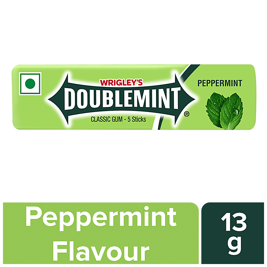 Doublemint Peppermint Flavour Classic Chewing Gum