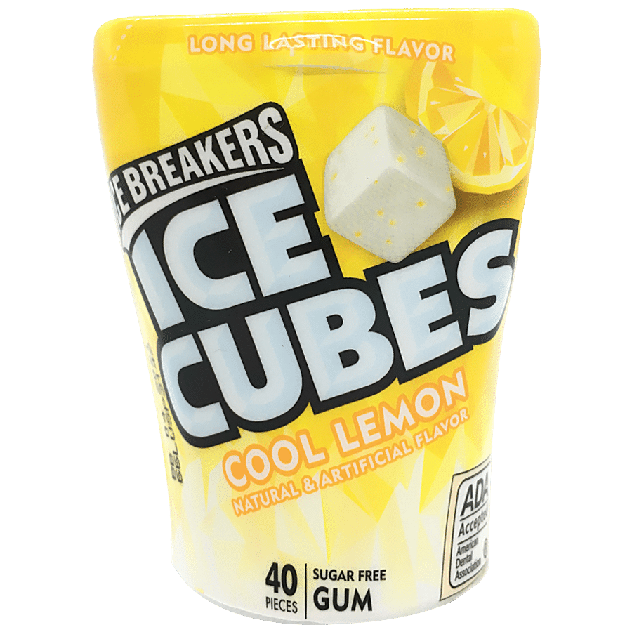 Ice Breakers Ice Cubes Cool Lemon