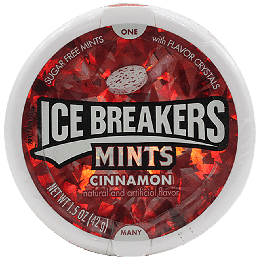 Ice Breakers Sugar Free Mints - Cinnamon