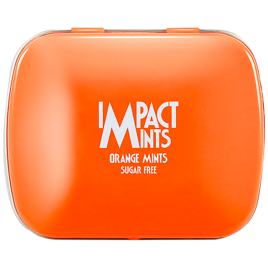 Impact Mint Sugar Free Mints - Orange