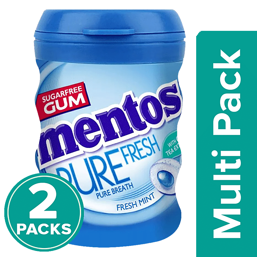 Mentos Pure Fresh Sugarfree Mint Flavour Chewing Gum