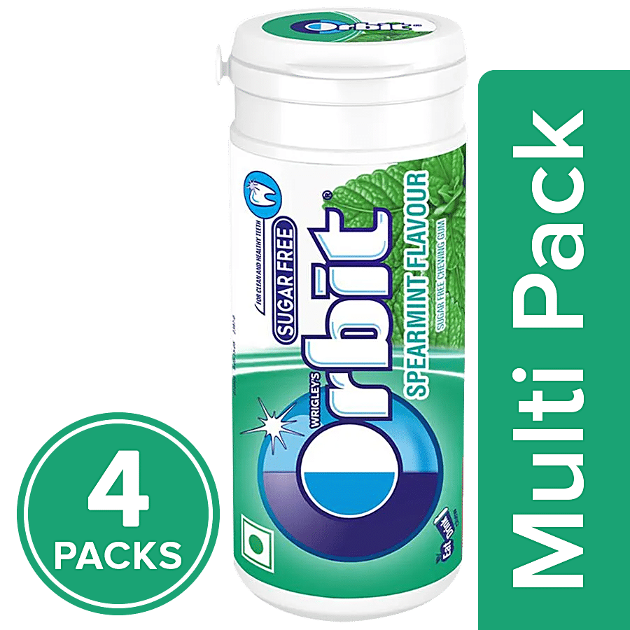 Orbit Sugar Free Chewing Gum - Spearmint