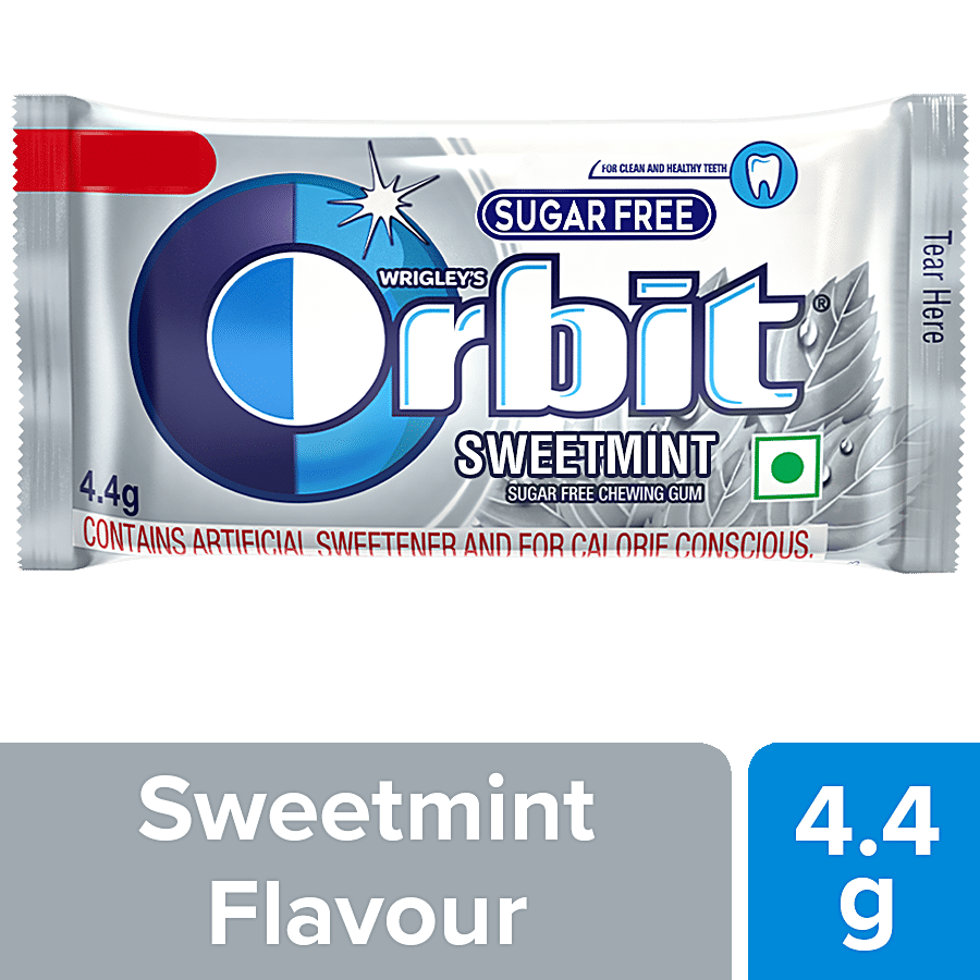 Orbit Sugar Free Chewing Gum - Sweet Mint Flavour