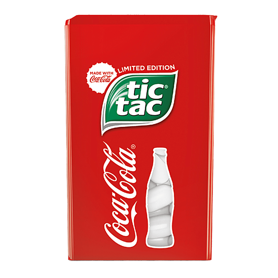 Tic Tac Hard Candy - Coca Cola Limited Edition