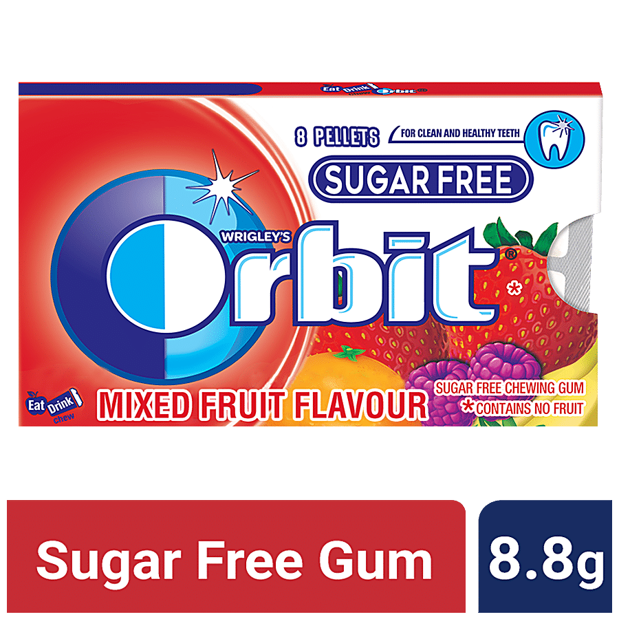 Wrigleys Orbit Sugar-Free Chewing Gum - Mixed Fruit