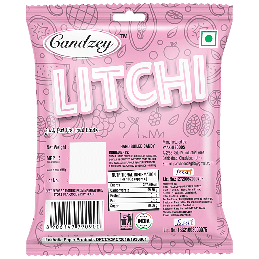 CANDZEY Litchi Candy - Hard-Boiled