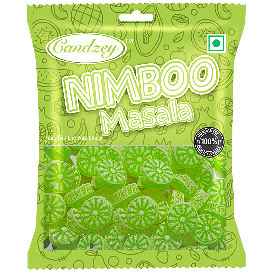 CANDZEY Nimbu Masala Candy - Hard-Boiled