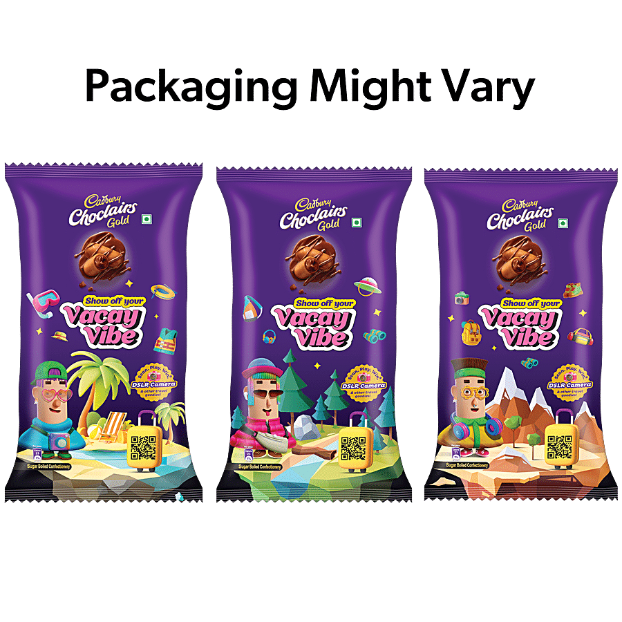 Cadbury Choclairs Gold Candy