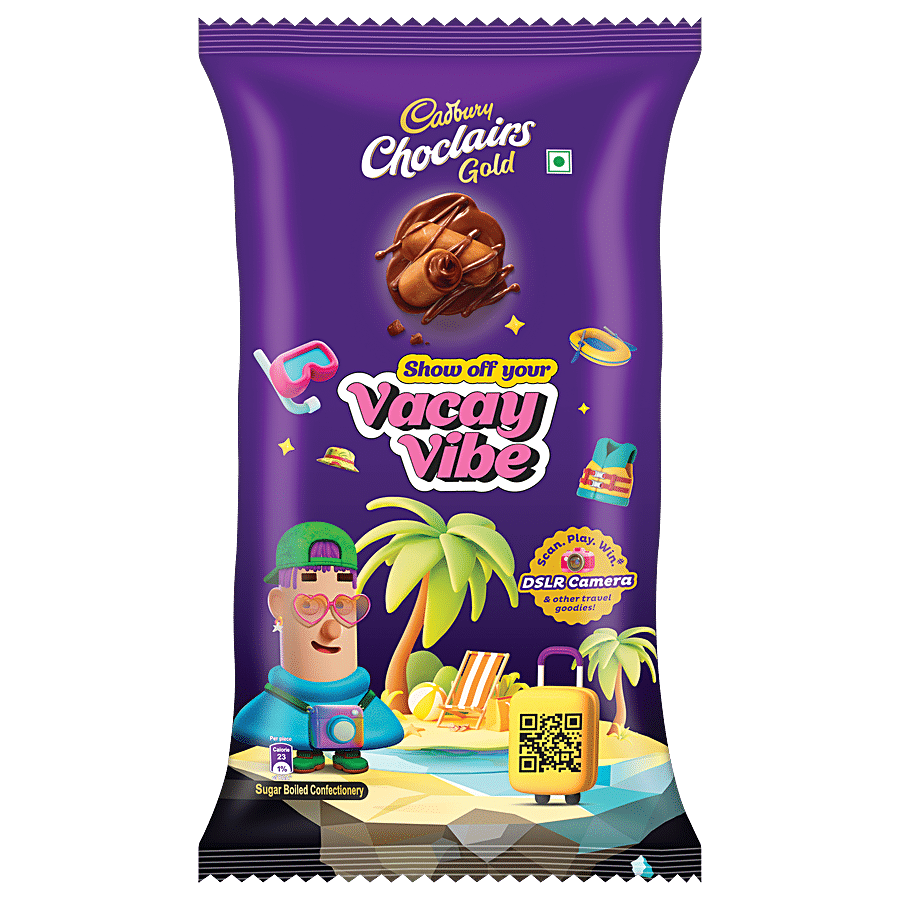 Cadbury Choclairs Gold Candy