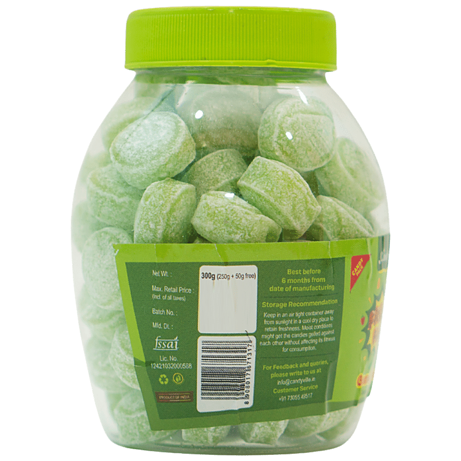 CandyVille Froot Fab Flavoured Candy - Guava