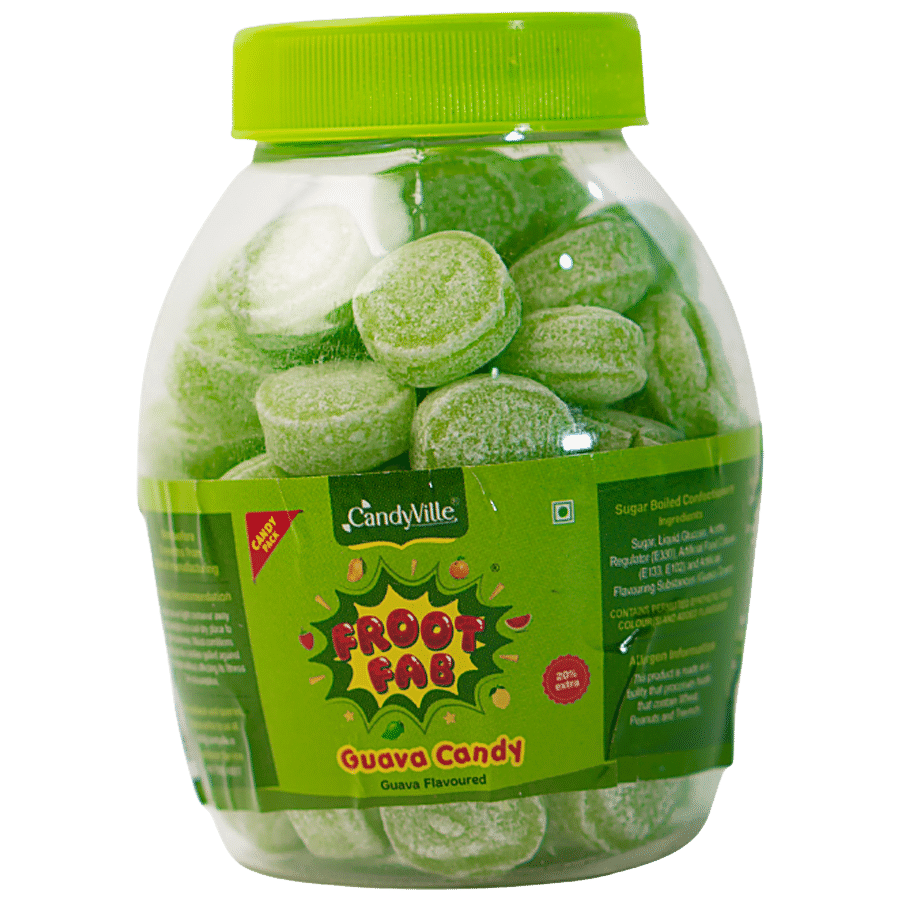 CandyVille Froot Fab Flavoured Candy - Guava