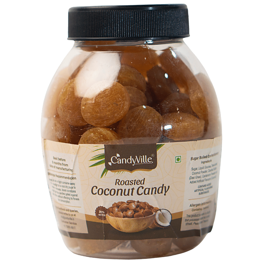 CandyVille Roasted Coconut Candy - Sweet Flavour