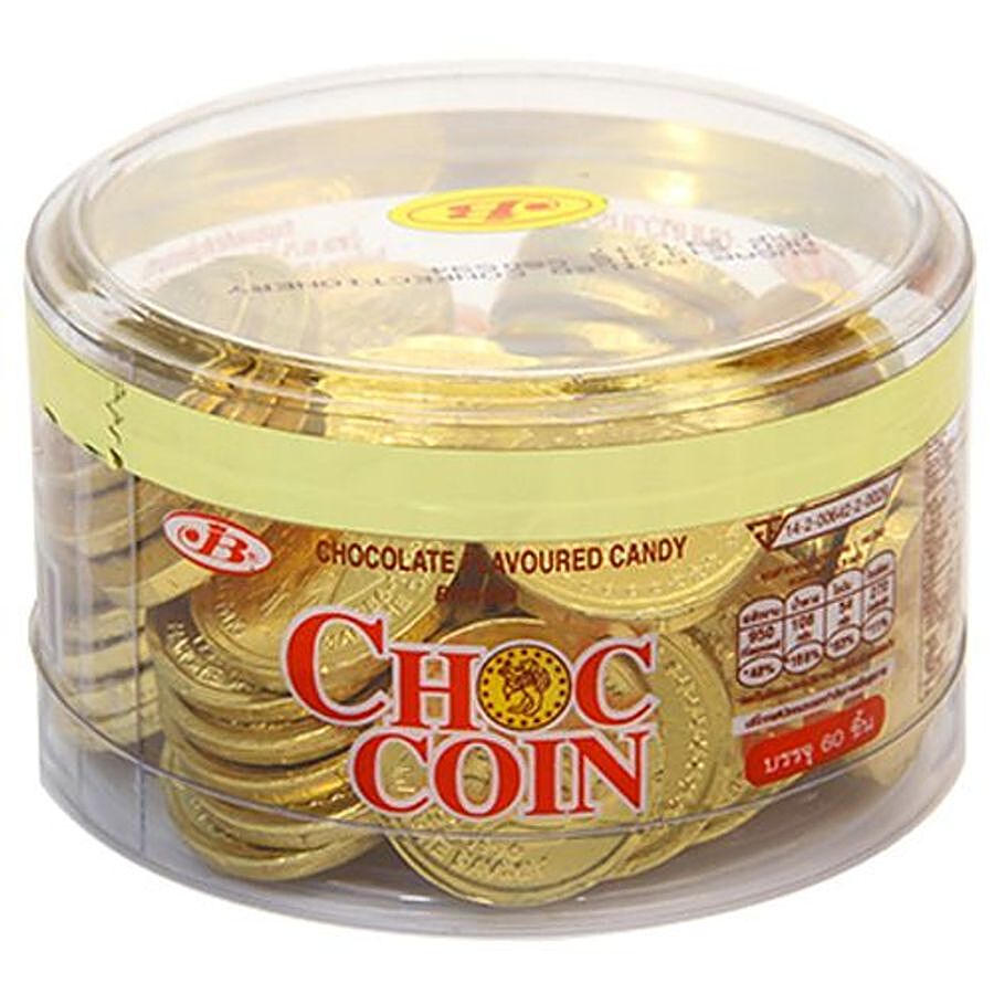 Choc Coin Gold Candy - Chocolate Flavoured