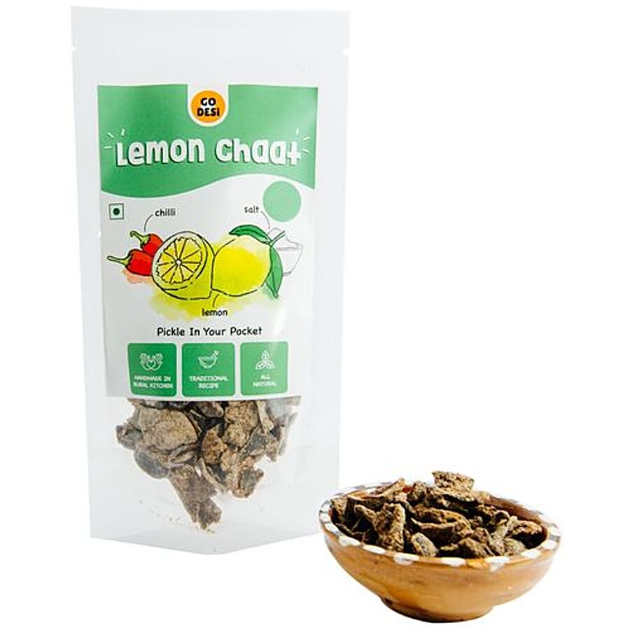 GO DESi Lemon Chaat - Pickle in your pocket