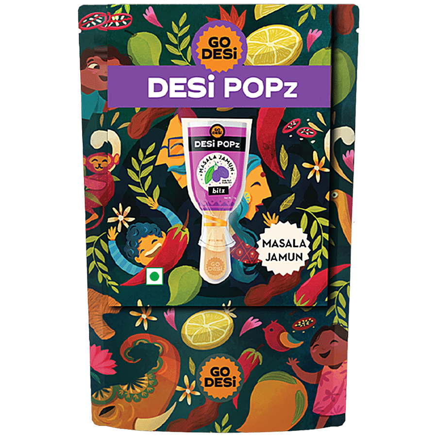 GO DESi Masala Jamun Desi Popz Lollipop Candy