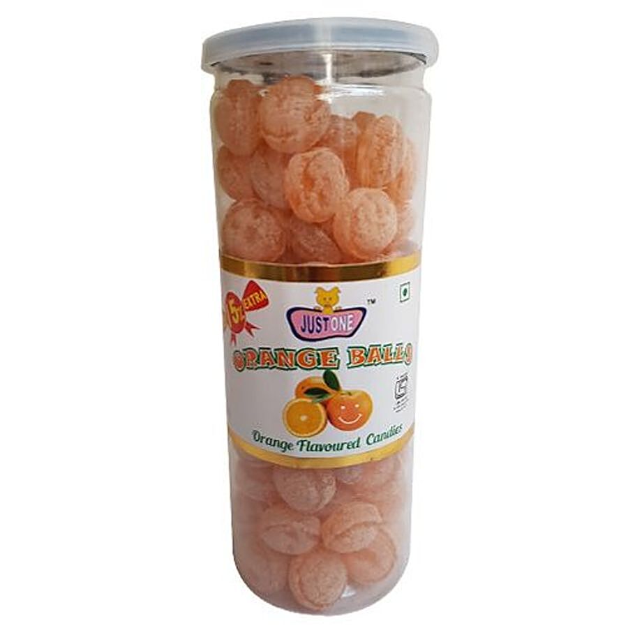 JustOne Flavoured Candies - Orange Balls