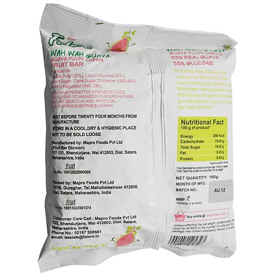 Mapro Falero Pulpy Fruit Chews - Guava