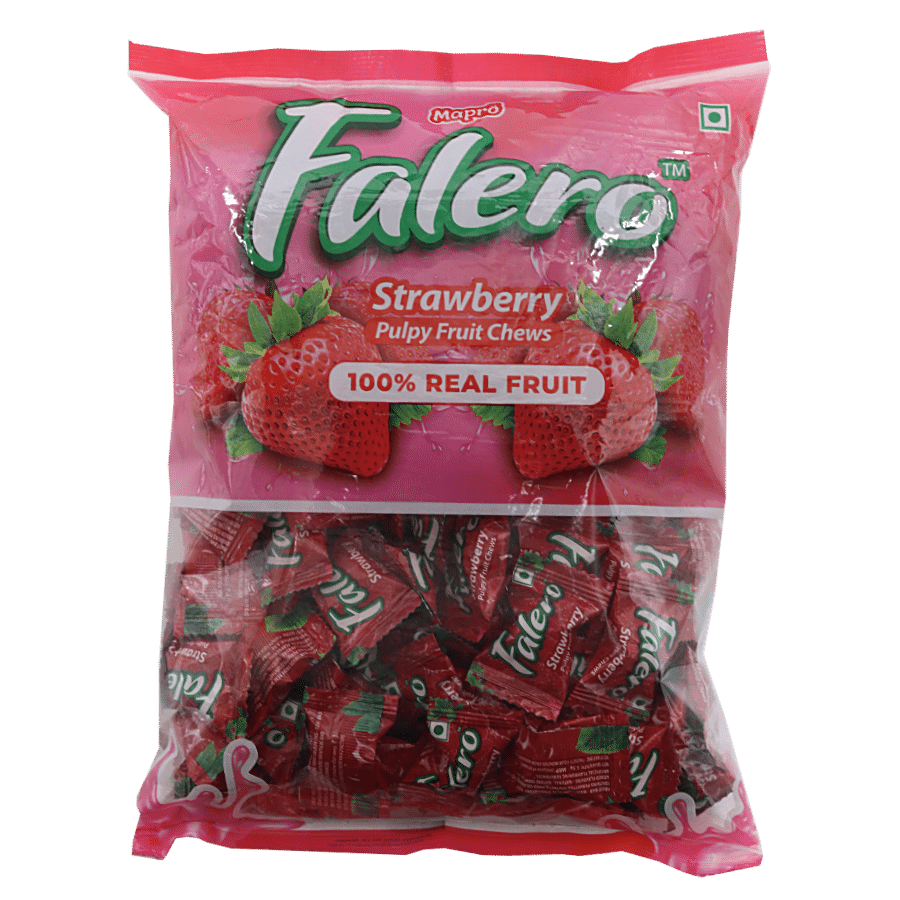 Mapro Falero Pulpy Fruit Chews - Strawberry