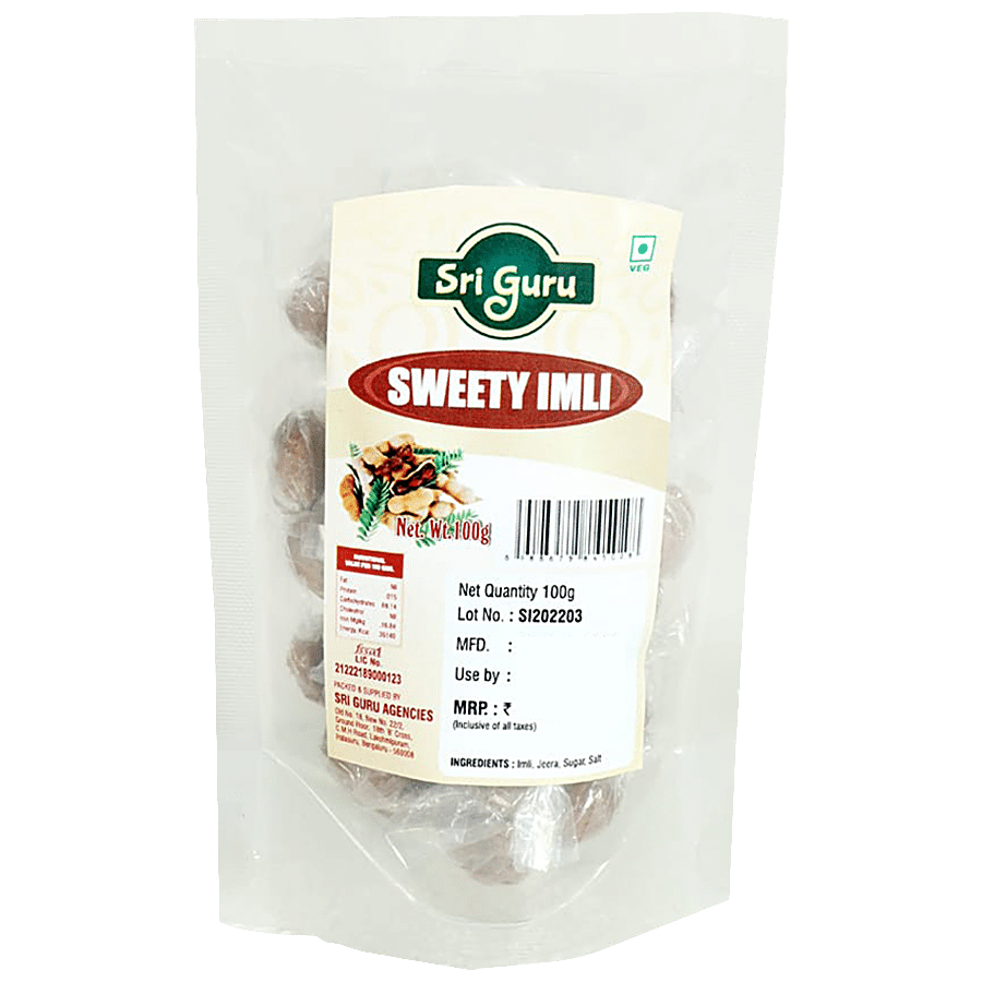 SRI GURU Sweety Imli Candy - Tangy Snack