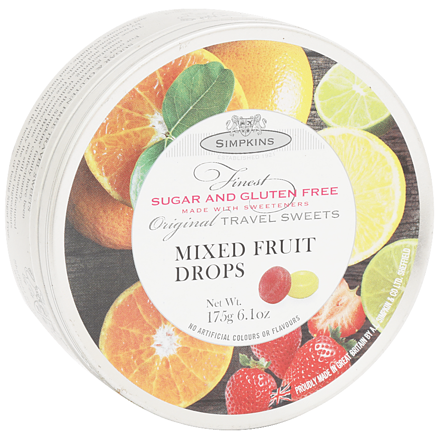 Simpkins  Travel Sweets - Sugar & Gluten Free Mixed Fruit