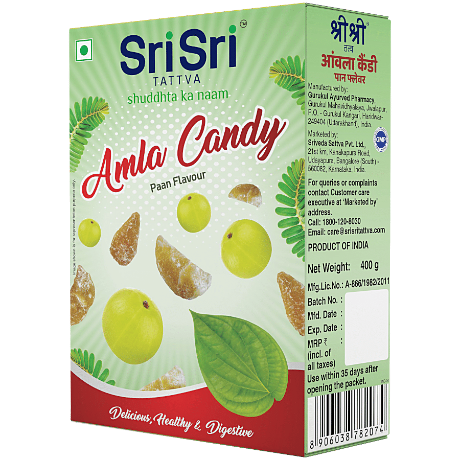 Sri Sri Tattva Amla Candy - Paan Flavour