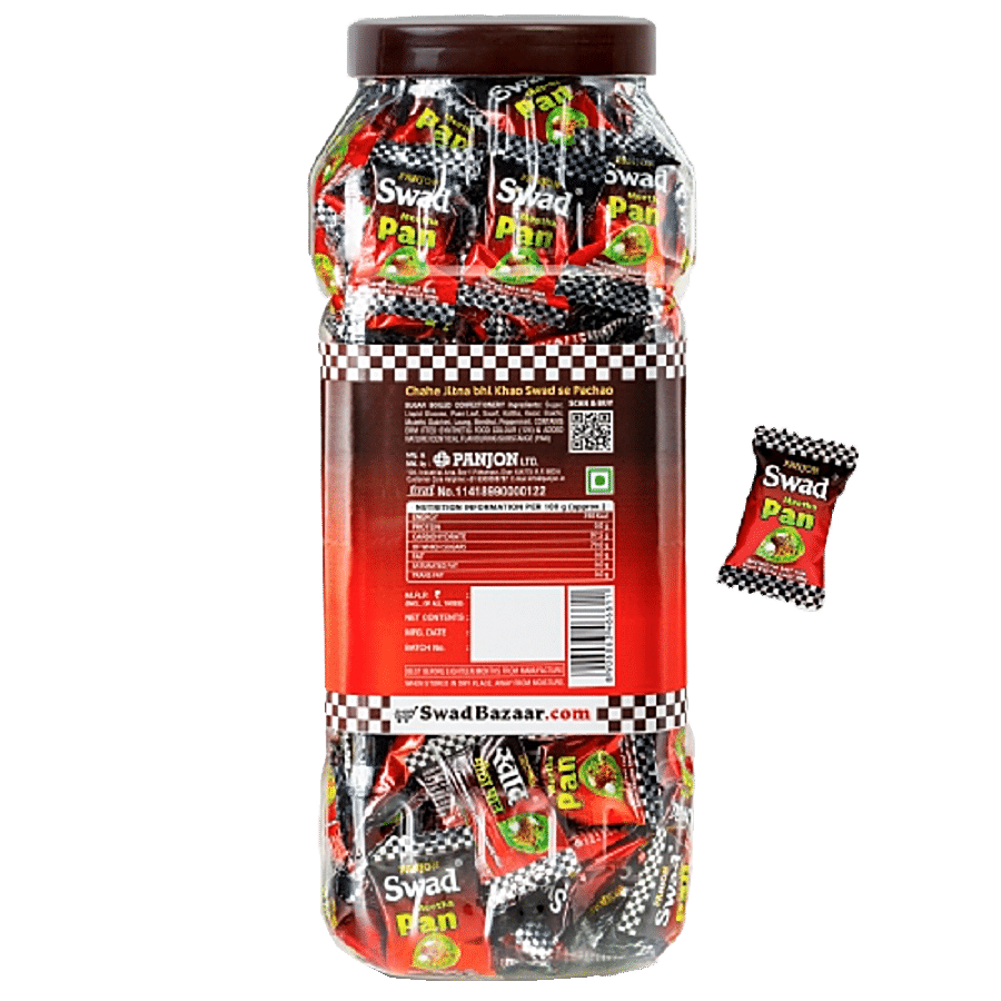 Swad Meetha Pan Paan Candy - Toffee Jar