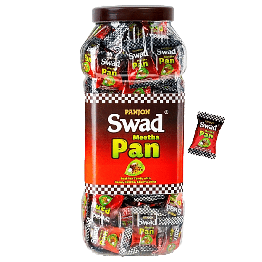 Swad Meetha Pan Paan Candy - Toffee Jar