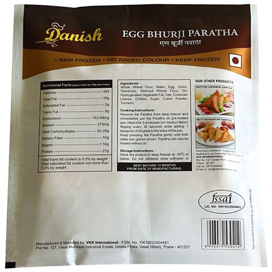 Danish Premium Egg Bhurji Paratha