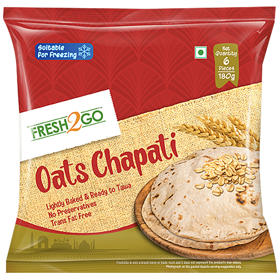 FRESH2GO Oats Chapati