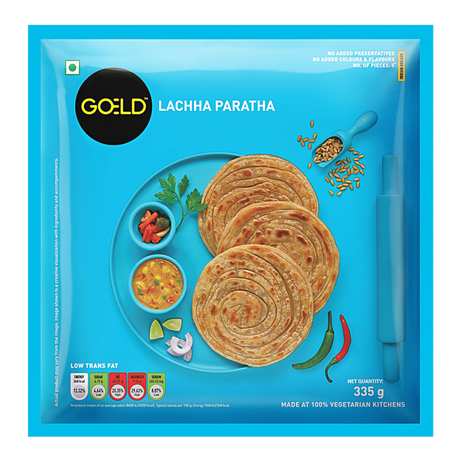 GOELD Lachha Paratha - Healthy