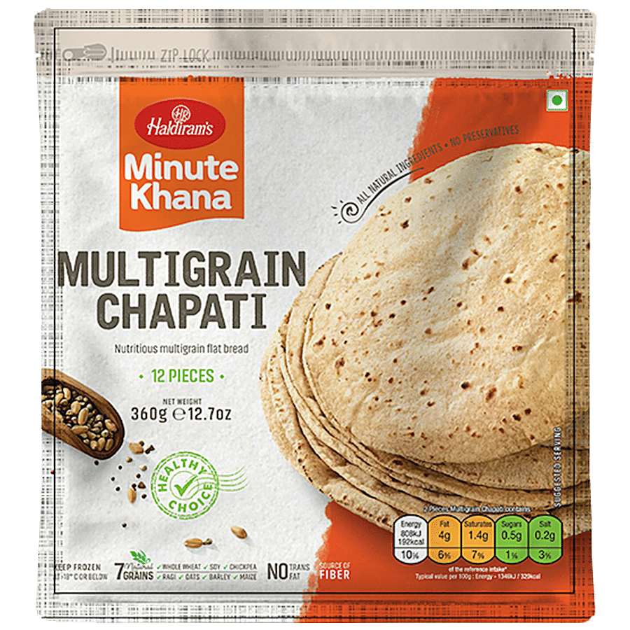 Haldiram's Multigrain Chapati - Minute Khana