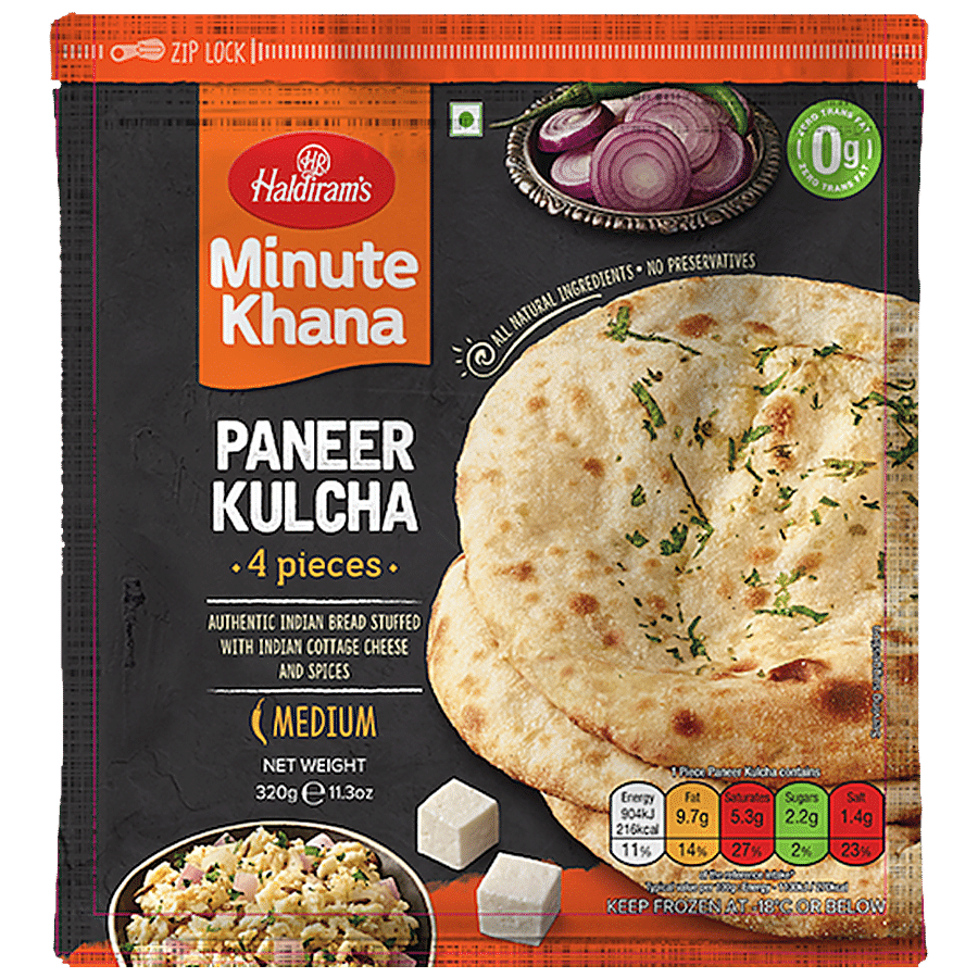 Haldiram's Paneer Kulcha - Minute Khana