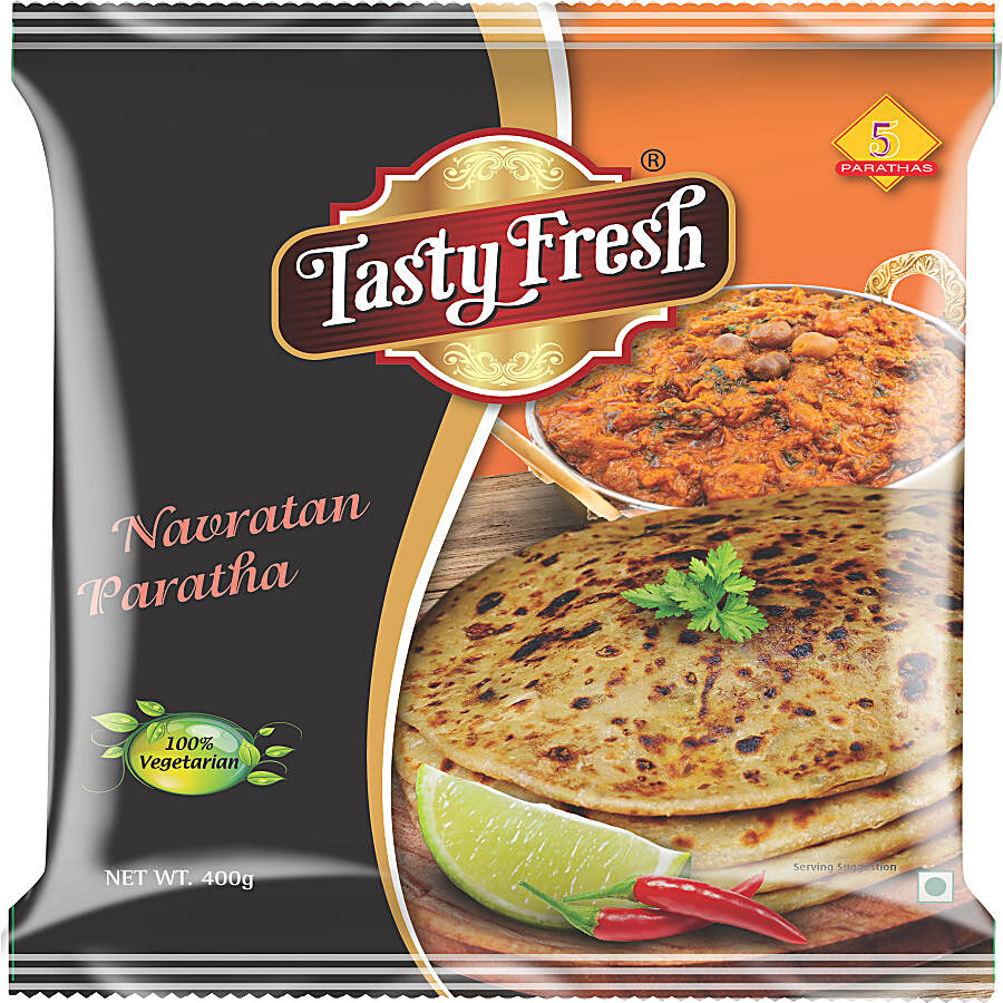 Tasty Fresh  Navratan Paratha - Ready To Fry/Bake