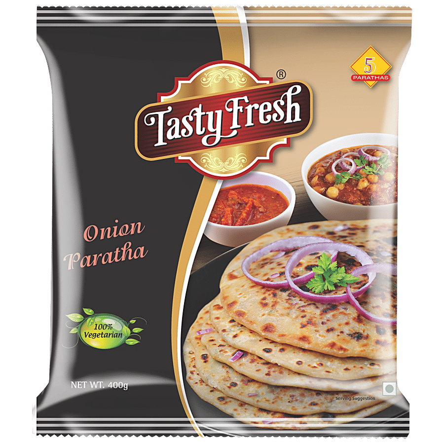 Tasty Fresh  Onion Paratha - Ready To Fry/Bake