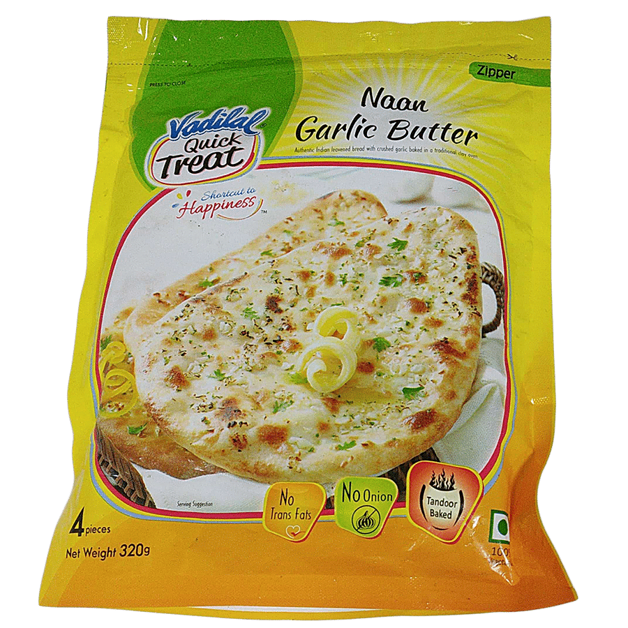 Vadilal Quick Treat Frozen Food - Naan