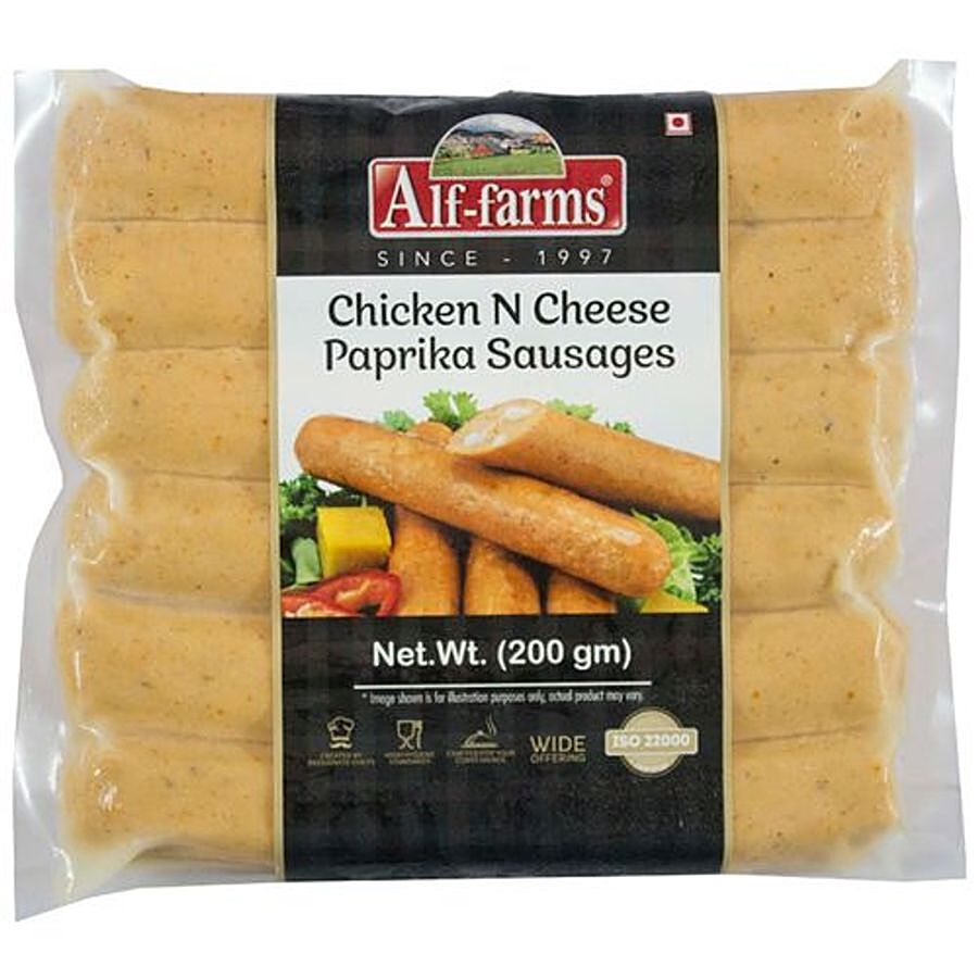 ALF-FARMS Chicken Cheese Paprika Sausage