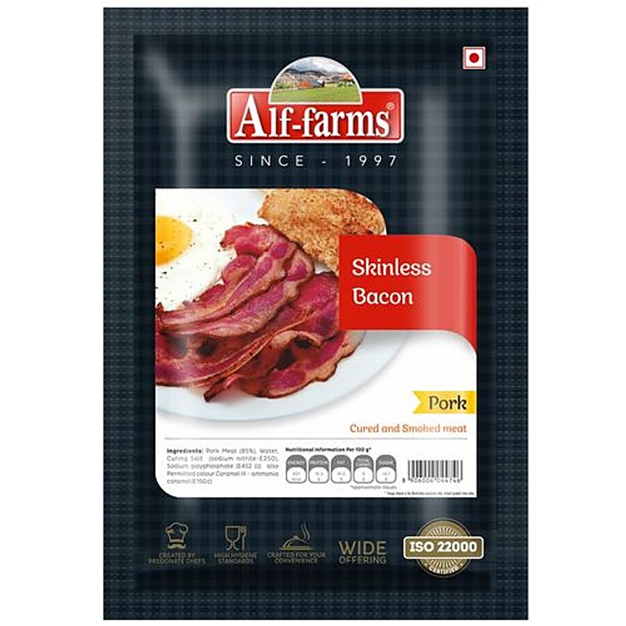 ALF-FARMS Pork - Bacon Skin Less