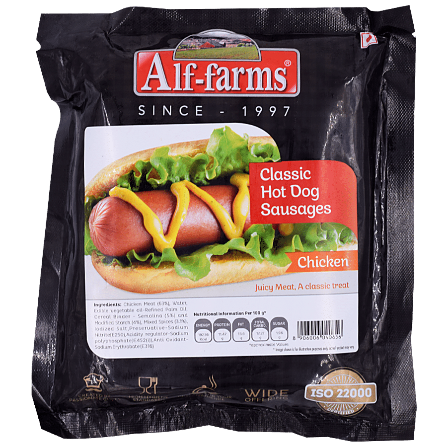 ALF-FARMS Sausages - Chicken Hot Dog