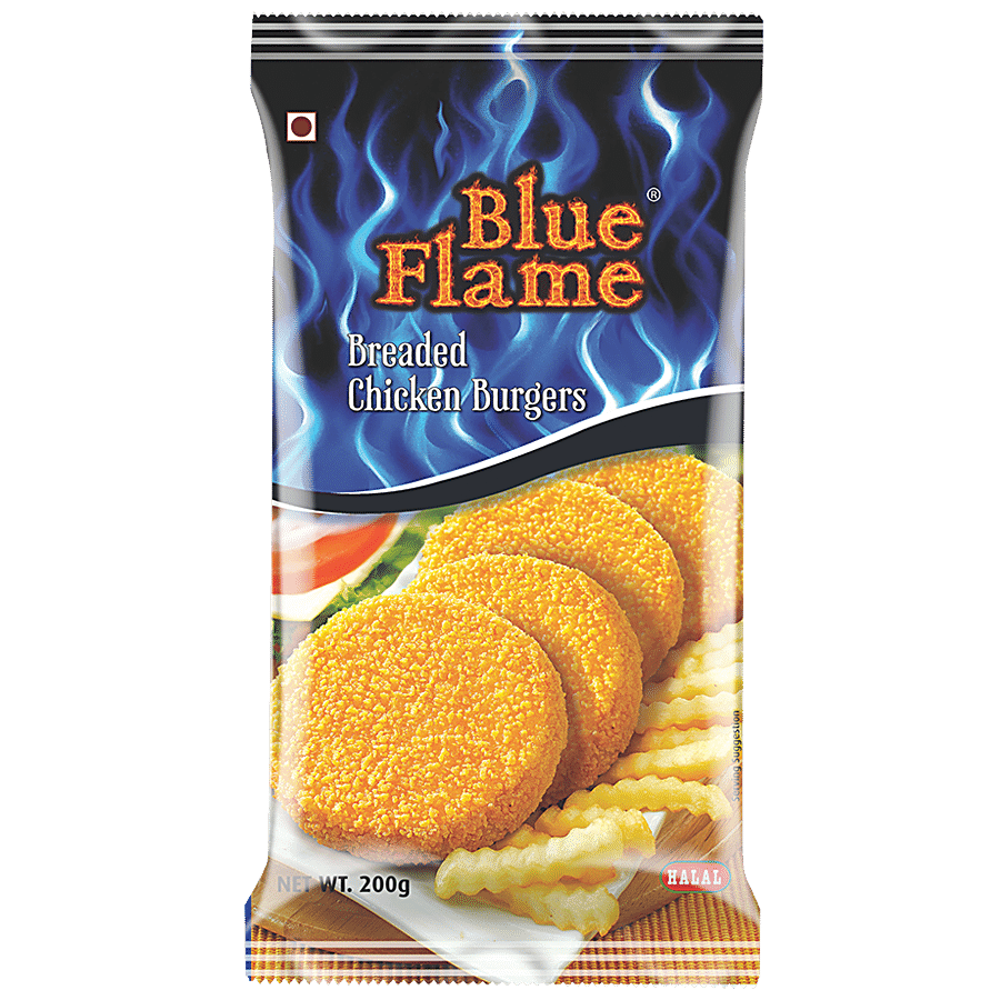 Blue Flame  Breaded Chicken Burgers