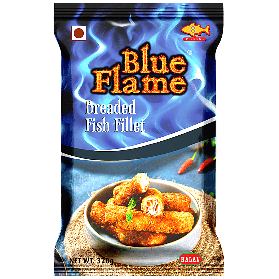 Blue Flame  Breaded Fish Fillet - Halal