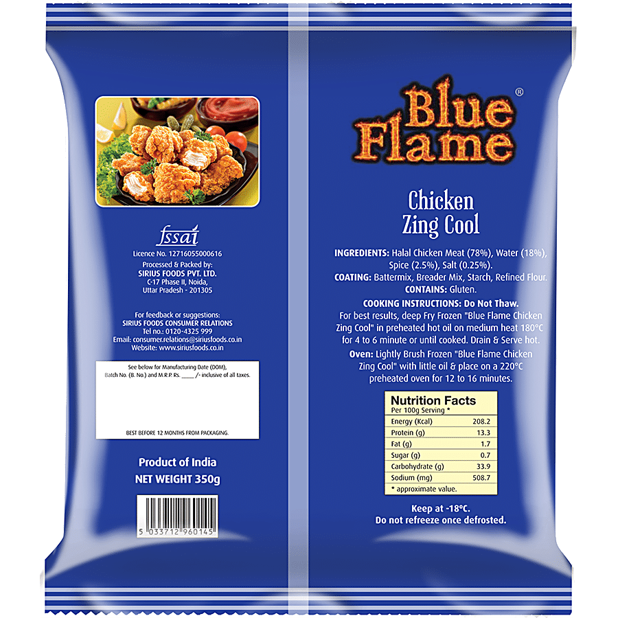 Blue Flame  Chicken Zing - Cool