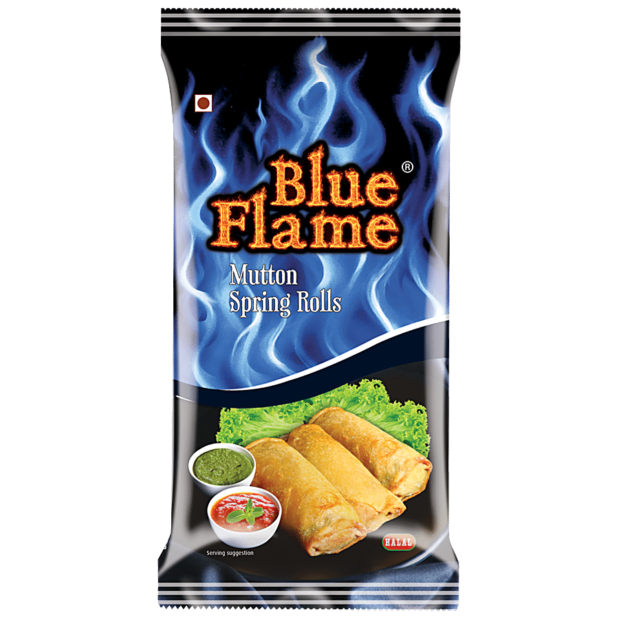 Blue Flame  Mutton Spring Roll - Ready To Fry