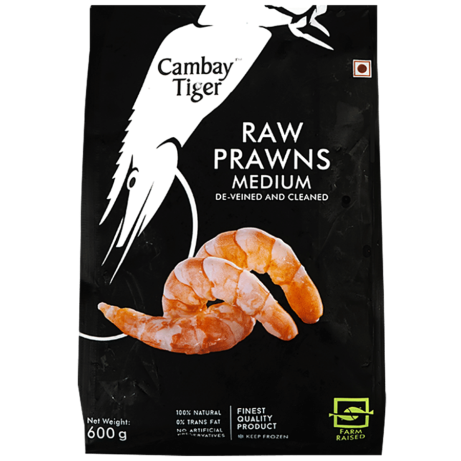 Cambay Tiger Prawns DVC - Medium