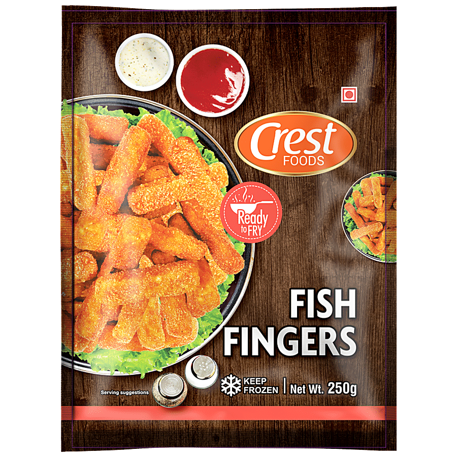 Crest Foods Fish Fingers - Ready To Fry