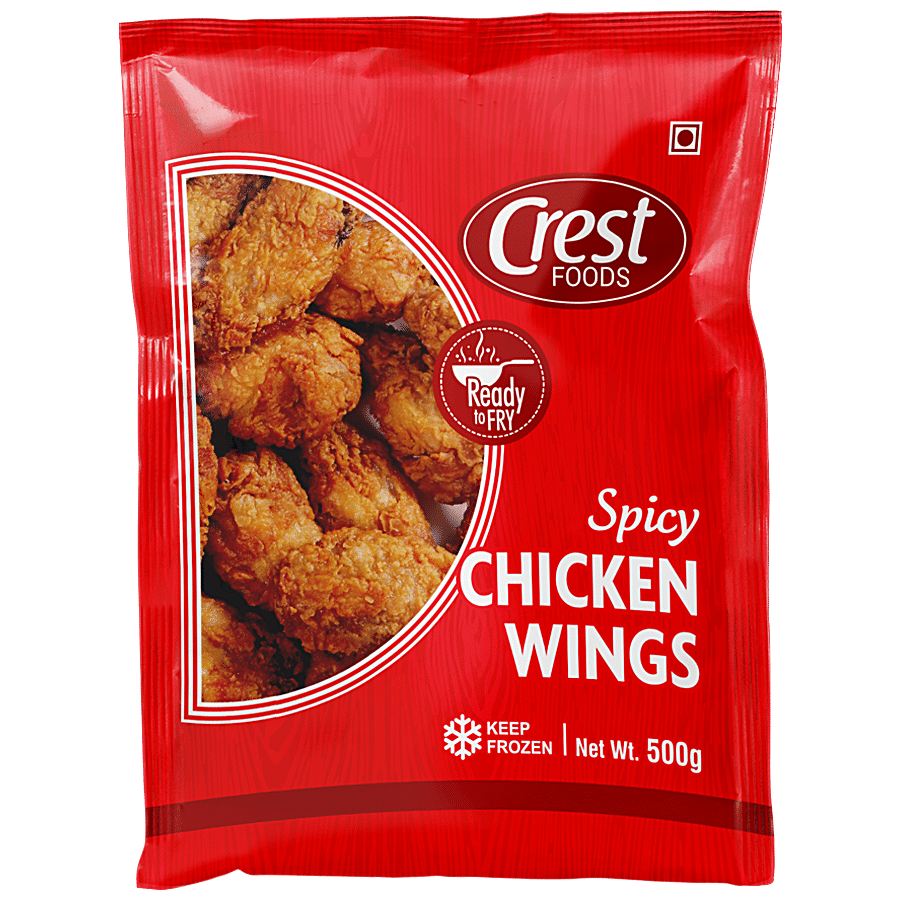 Crest Foods Spicy Chicken Wings - Ready To Fry