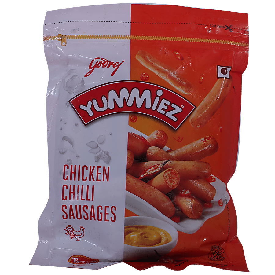 Godrej Yummiez Yummiez Chicken Chilli Sausages