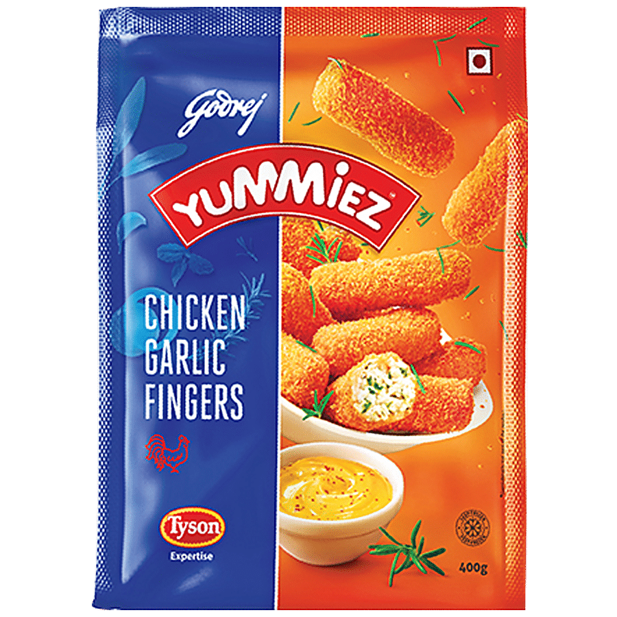 Godrej Yummiez Yummiez Chicken Fingers - Garlic