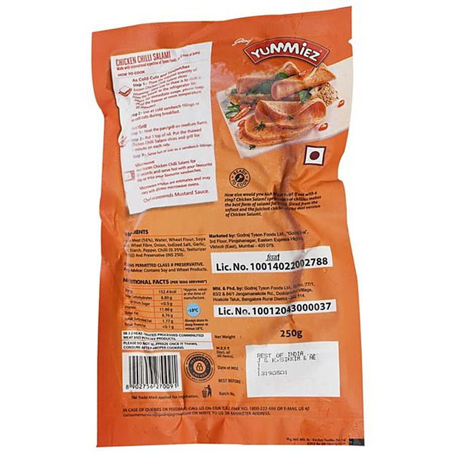 Godrej Yummiez Yummiez Salami - Chicken Chilli