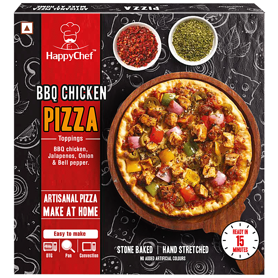 HappyChef BBQ Chicken Pizza