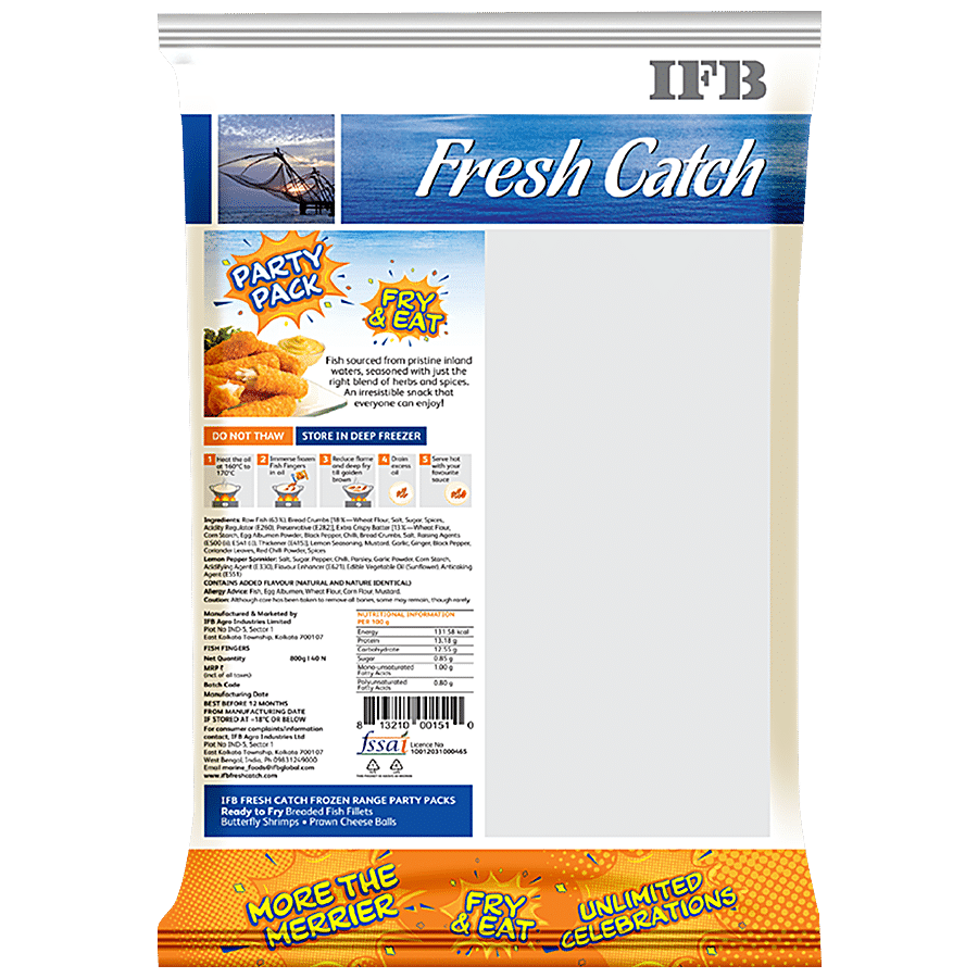 IFB Fresh Catch  Fish Fingers - Crispy & Crunchy